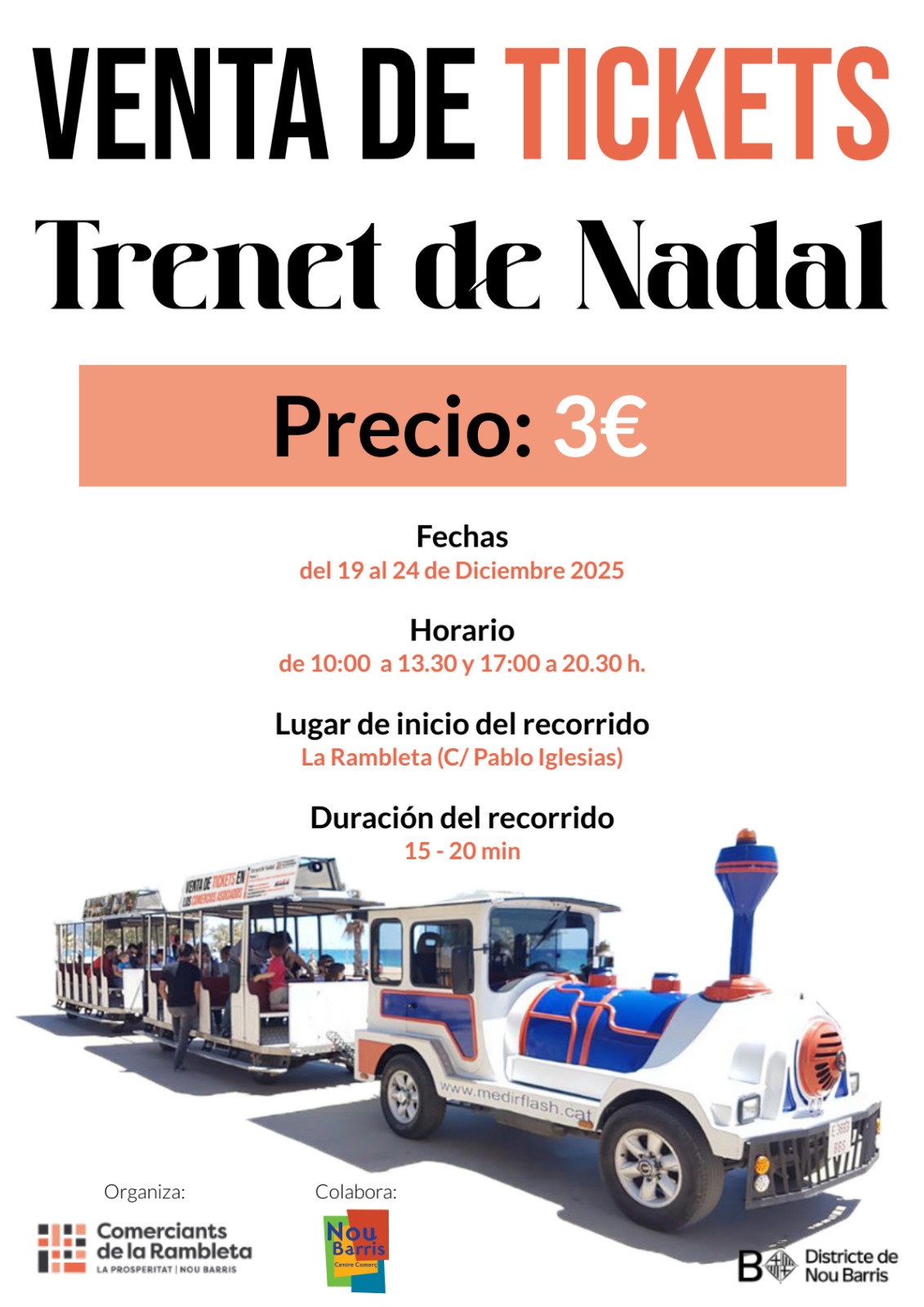 Trenet de Nadal de La Rambleta